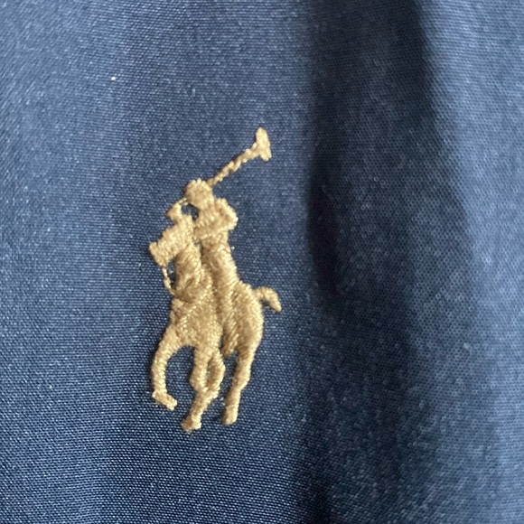 Polo Ralph Lauren Inner Fleece Full Zip Aviator Jacket With Hood Men’s Black XXL - Picture 8 of 9